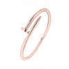 Jewelry Nail Screw Cuff Bangle